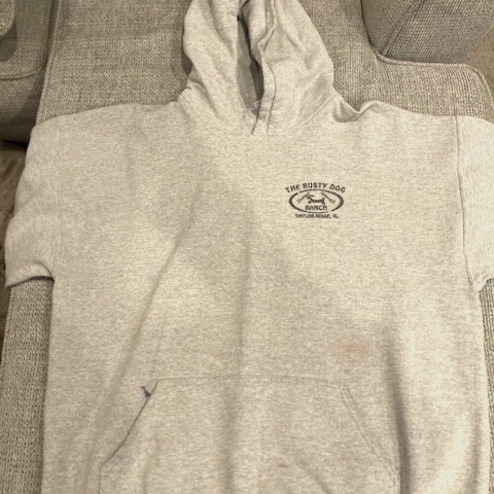 Grey Sweatshirt, from Rusty dogs Ranch